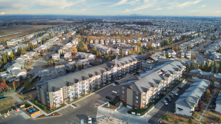 Aerial view of Harmony at Rutherford